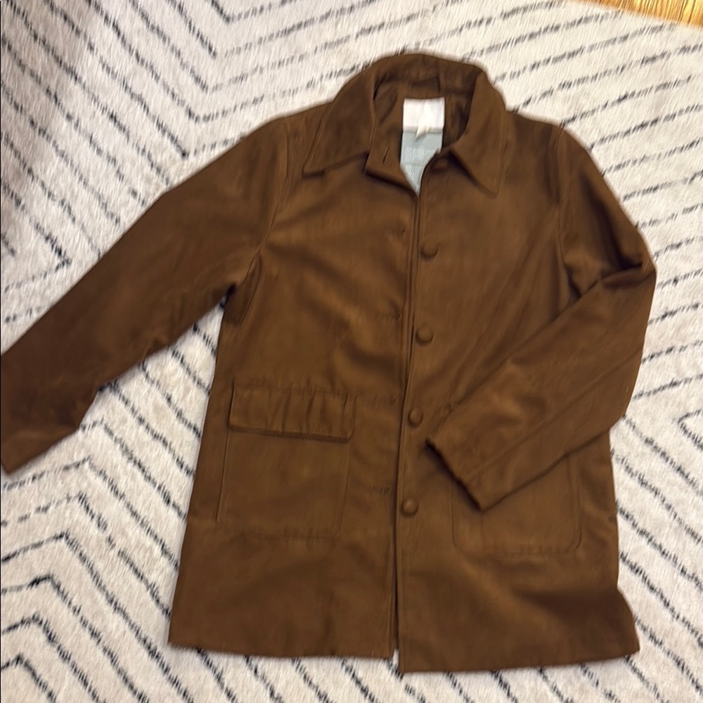 Women’s faux suede Jacket size S